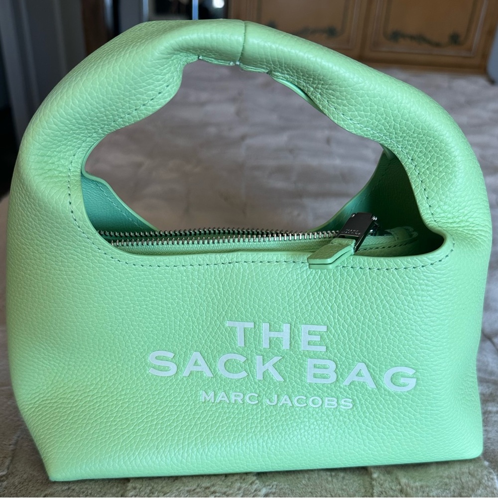 Marc Jacobs Mint Green Sack Bag